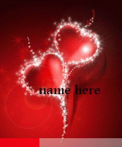 two red hearts