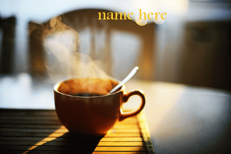download 1 3 - add name on lovely coffee gif mug for your friend