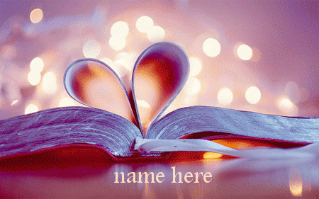 download 5 1 - write your love name on love book gif image