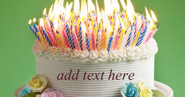 birthday cakes fm - write on Elegant classy birthday cake write and add text on photo