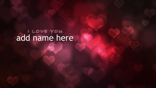 heart name love - write and add name on image of romantic i love you lovers images
