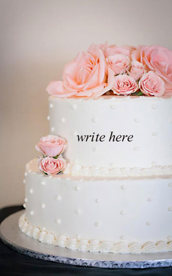wop 1 - write on Greatest cake ever write name on photo