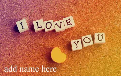 xxc - add name on i love you baby image write for your love name