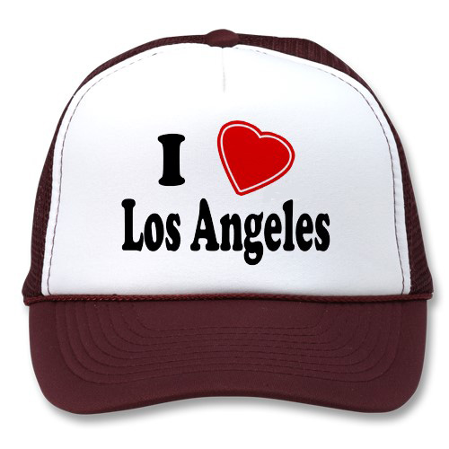 i love los angeles hats - write and add your names on photo of i love you Los Angeles