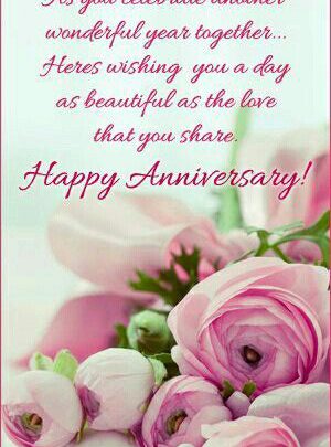 Photo of Anniversary greetings for friends happy anniversary image