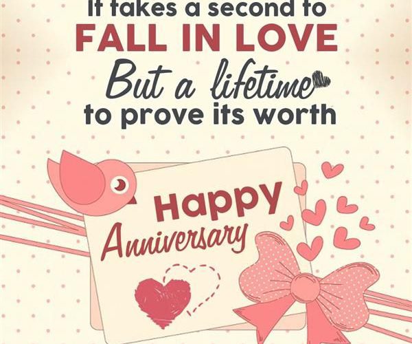 Wedding anniversary greetings to a couple happy anniversary image 600x500 - Wedding anniversary greetings to a couple happy anniversary image
