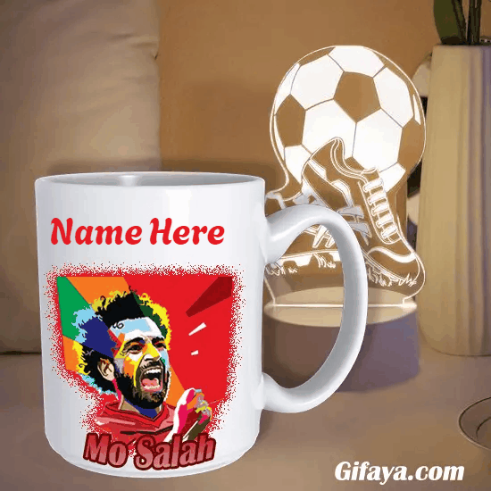 Photo of Add Name On Mohamed Salah Mug