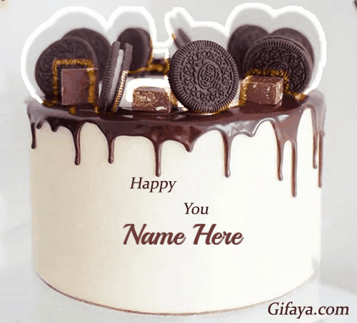 Easy to Create Personalized Birthday Cake GIFs