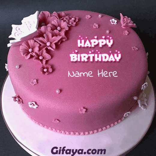 Photo of Create a Personalized Birthday Cake with Your Name Online