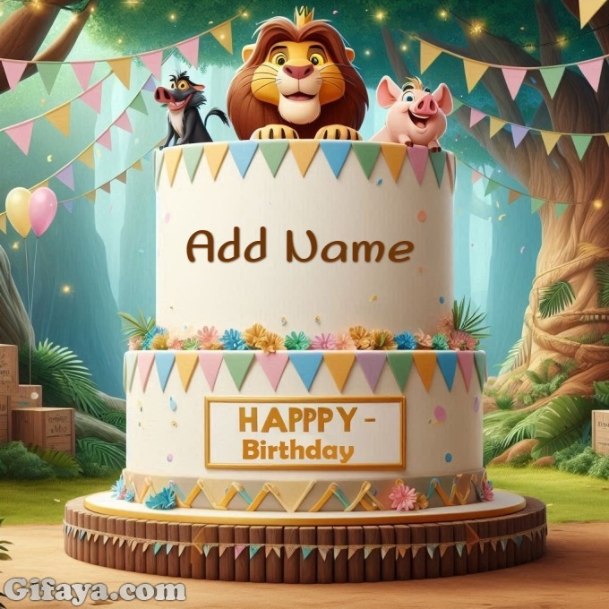 Majestic Moments Custom Birthday Cakes with Lion King Characters - Majestic Moments: Custom Birthday Cakes with Lion King Characters