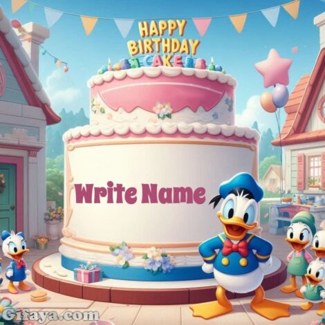 Photo of Make Your Donald Duck Birthday Cake Image Special