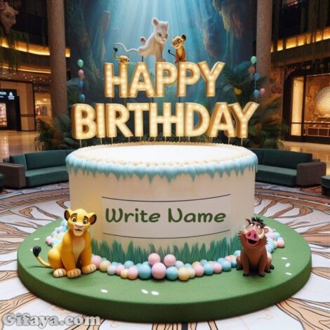 Photo of Celebrate with Simba: Personalized Birthday Cake Designs