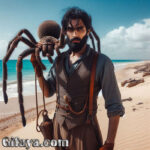 Photo of Free Online Face Swapping: Stand in the Desert with a Giant Spider!