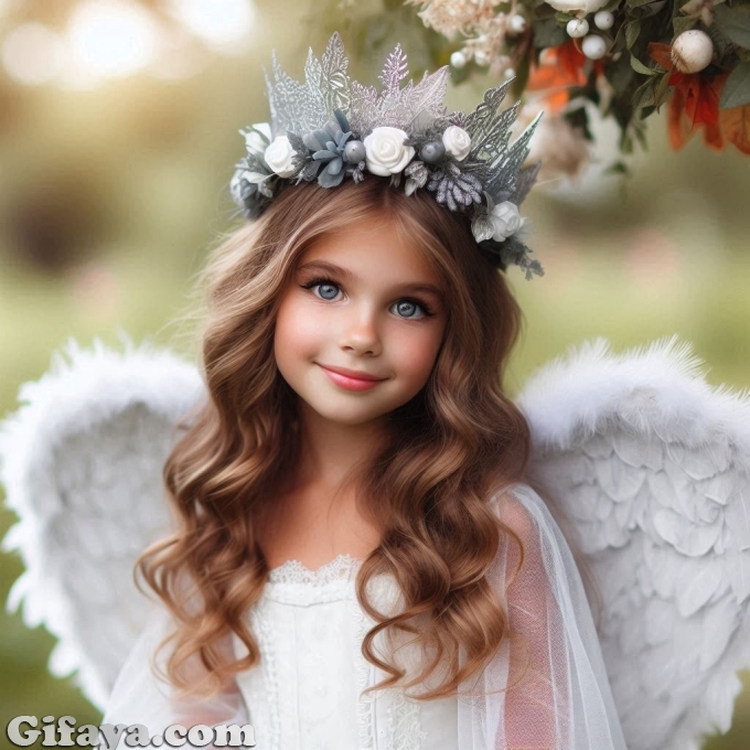 akteb 83 - Transform into a Fairy with white wings - Free Face Swap Tool