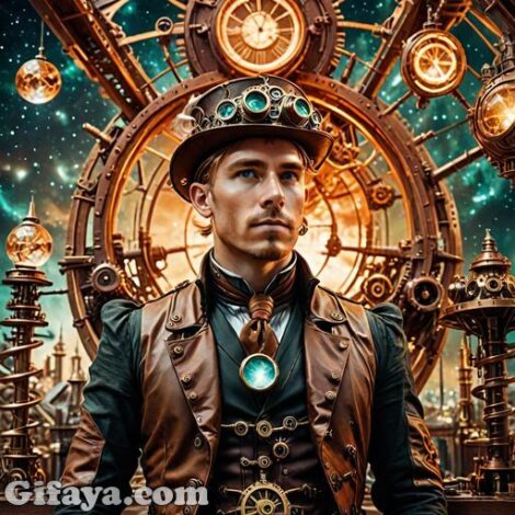 Photo of Face Swap with a Steampunk Adventurer