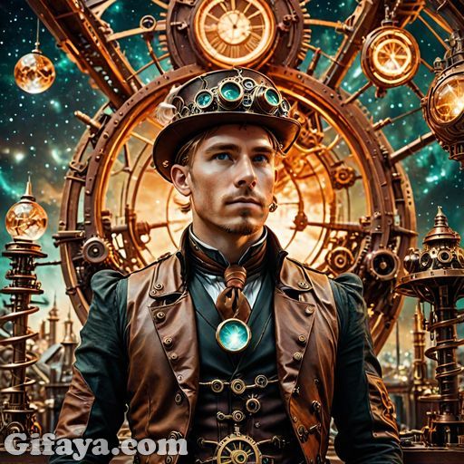 face swap 39 - Face Swap with a Steampunk Adventurer