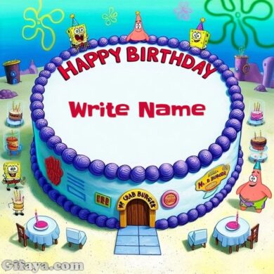 Photo of Celebrate with a SpongeBob Birthday Cake