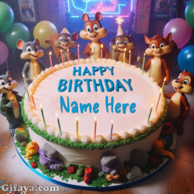 Photo of Create a Fun Birthday Memory with a Chipmunk Cake