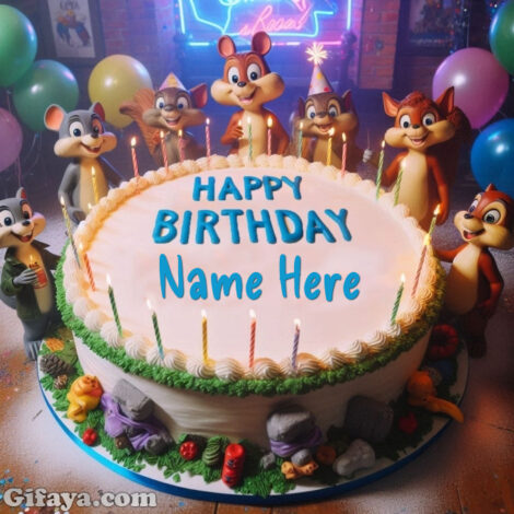 Photo of Create a Fun Birthday Memory with a Chipmunk Cake