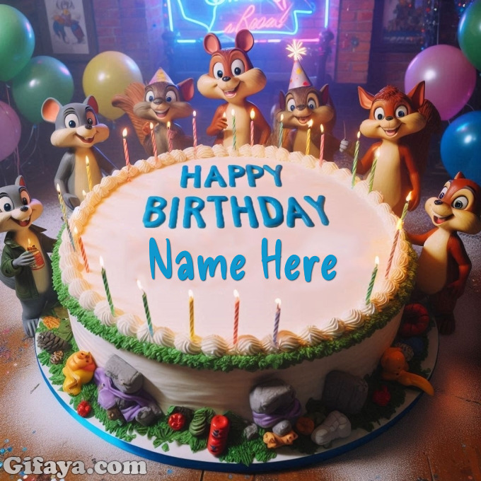 Create a Fun Birthday Memory with a Chipmunk Cake - Create a Fun Birthday Memory with a Chipmunk Cake