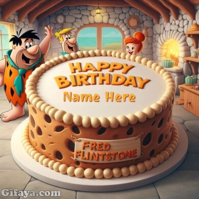 Photo of Customize Your Birthday Cake with Fred Flintstone