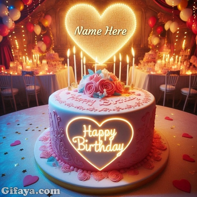 Write Your Name on This Gorgeous Birthday Cake – Share the Joy Online - Write Your Name on This Gorgeous Birthday Cake – Share the Joy Online