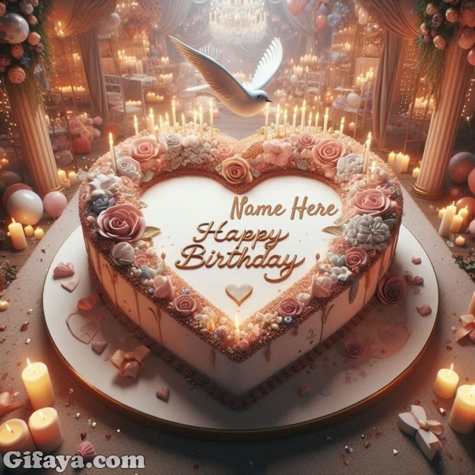 Write Your Name on This Stunning Happy Birthday Cake - Write Your Name on This Stunning "Happy Birthday" Cake